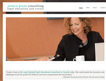 Tablet Screenshot of jessicagrantconsulting.com